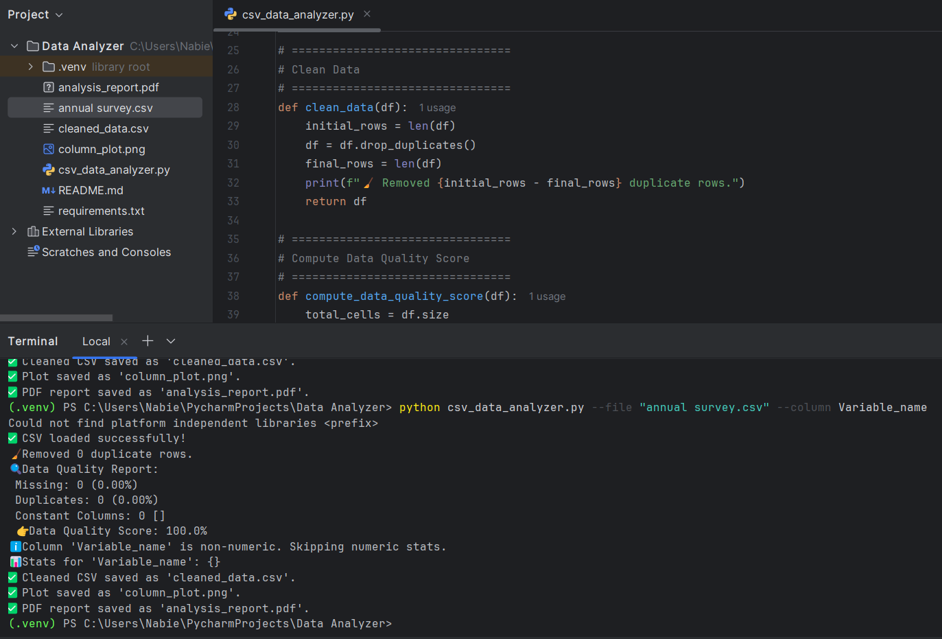 Data Analyzer Preview